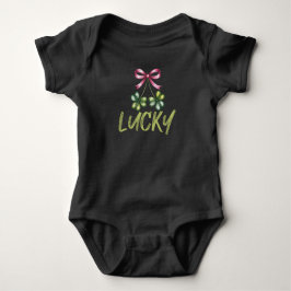 Lycklig St Patrick's Coquette Bow T Shirt