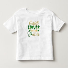 Lycklig St. Patrick's Cutest Klöver in the Patch T Shirt