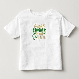 Lycklig St. Patrick's Cutest Klöver in the Patch T Shirt