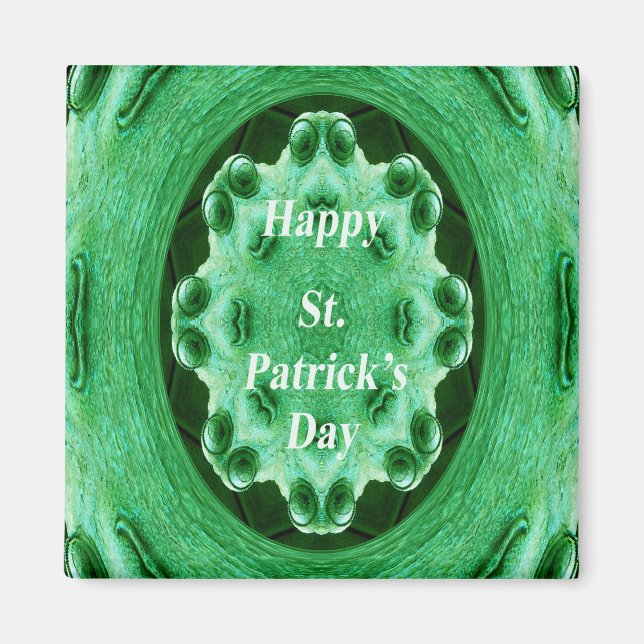 Lycklig St. Patricks dag..... Magnet (Framsidan)