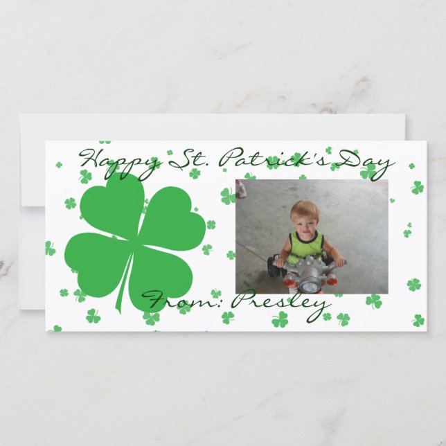 Lycklig St. Patrick's Day (Framsida)