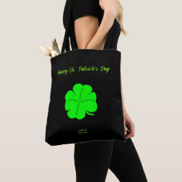 Lycklig St. Patrick's Day All-over-Print Tote Bag Tygkasse