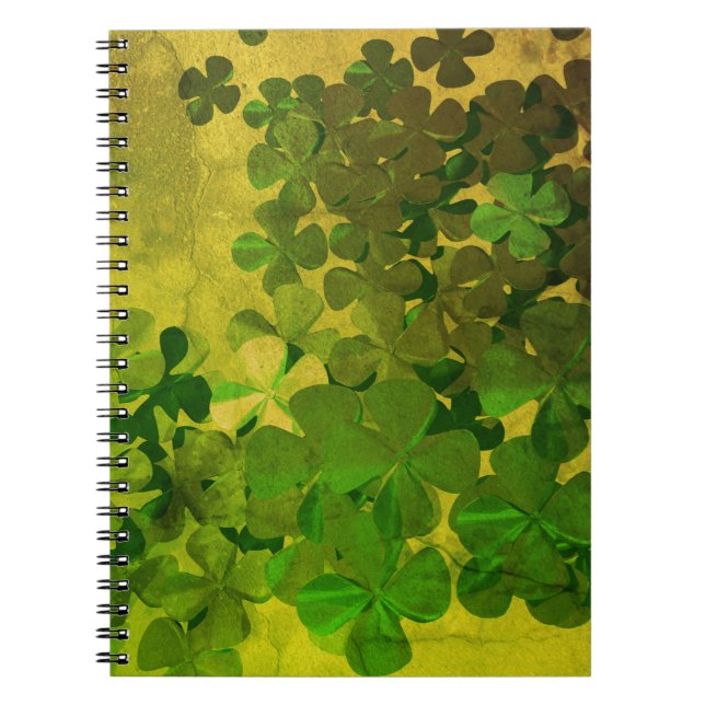 Lycklig St. Patrick's Day Anteckningsbok (Framsidan)