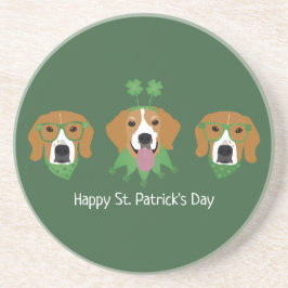 Lycklig St patricks day Beagle Hundar Underlägg