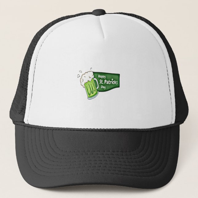 Lycklig St. Patricks Day Beer Keps (Framsida)