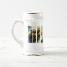 Lycklig St. Patrick's Day Beer Stein Sejdel