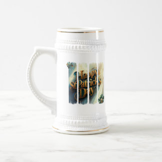 Lycklig St. Patrick's Day Beer Stein Sejdel
