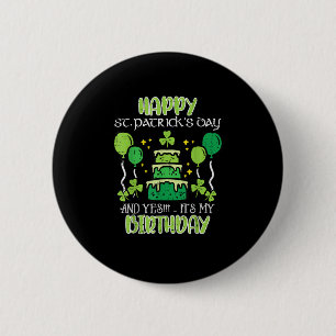 Lycklig St patricks day Birthday Manar Women Kids Knapp