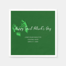 Lycklig St patricks day Business Party Pappersservett