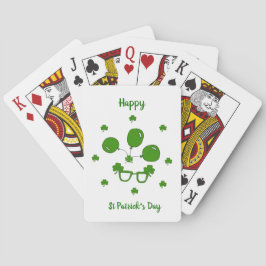 Lycklig St patrick's day Casinokort