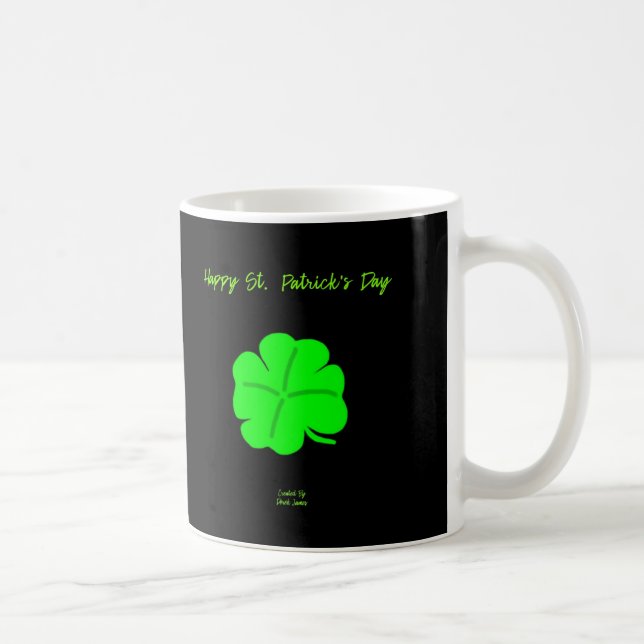 Lycklig St. Patrick's Day Coffee Mugg (Höger)