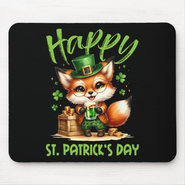 Lycklig St patricks day Costume Outfit Fox Irish B Musmatta (Framsidan)