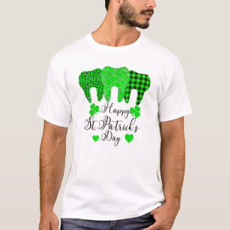 Lycklig St patrick's day Dental Irish Löv Play Leo T Shirt