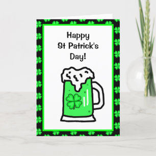 Lycklig St patrick's day, få Redot att stapla Kort