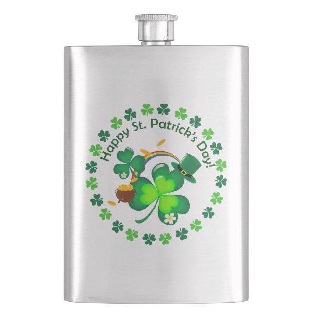 Lycklig St. Patrick's Day Fickplunta (Framsidan)