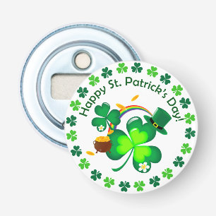 Lycklig St. Patrick's Day Flasköppnare