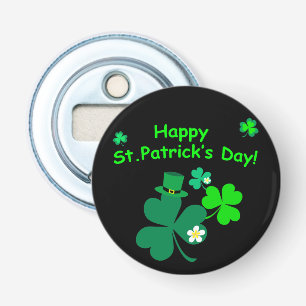 Lycklig St. Patrick's Day Flasköppnare
