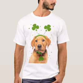 Lycklig St patricks day For All Hund in Headband T Shirt