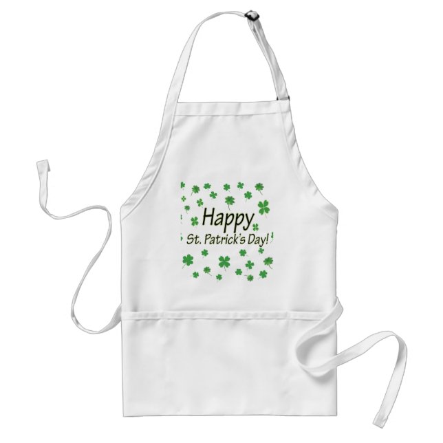 Lycklig St patricks day Förkläde (Framsidan)