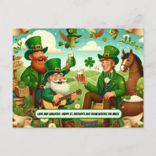 Lycklig St. Patrick's Day från Miles Vykort