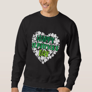 Lycklig St patrick's day Funny Saint patrick Irish Lång Ärmad Tröja