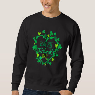 Lycklig St patrick's day Funny Saint patrick Irish Lång Ärmad Tröja