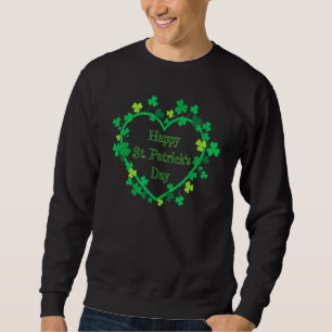 Lycklig St patrick's day Funny Saint patrick Irish Lång Ärmad Tröja