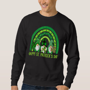 Lycklig St patrick's day Funny Saint patrick Irish Lång Ärmad Tröja