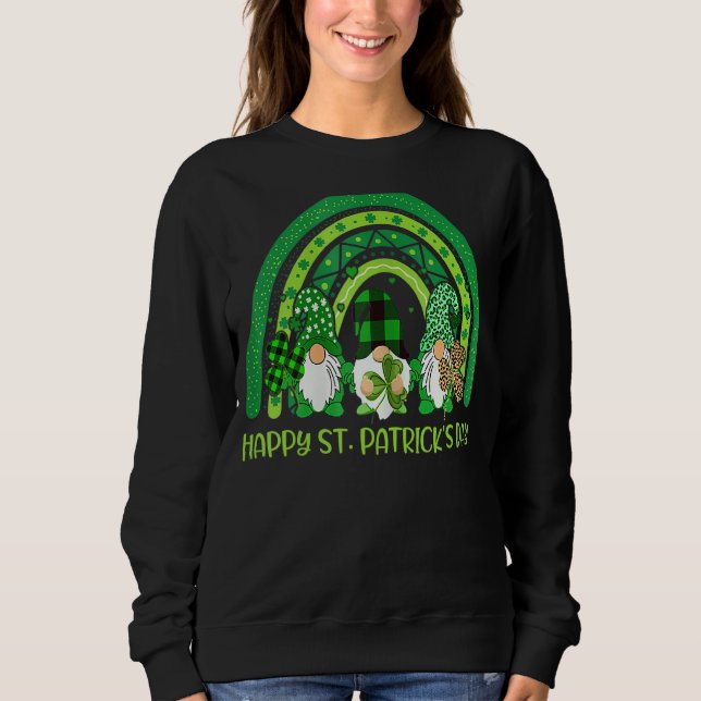 Lycklig St patrick's day Funny Saint patrick Irish T Shirt (Framsida)