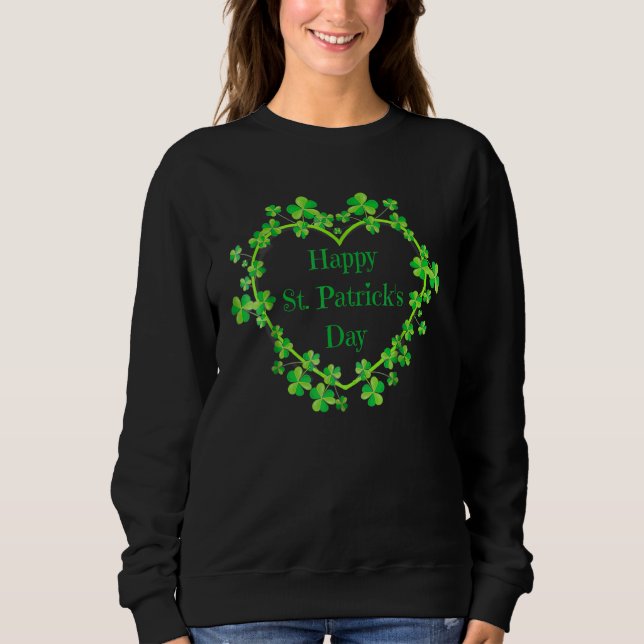 Lycklig St patrick's day Funny Saint patrick Irish T Shirt (Framsida)