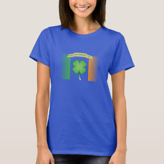 Lycklig St. Patrick's Day (Fyrklöver) Tee Shirt