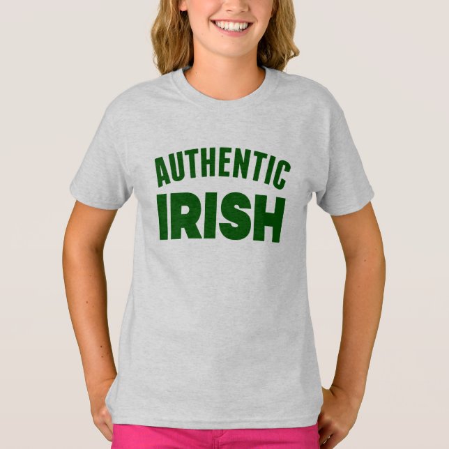 Lycklig St. Patrick's Day | Giltiga irländska T Shirt (Framsida)