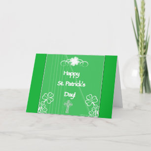 Lycklig St. Patrick's Day Greeting Card Kort