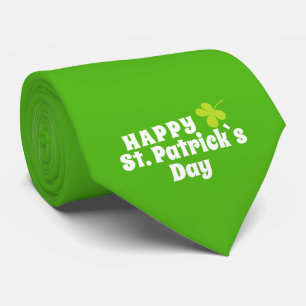 Lycklig St Patrick's day Grönt Lucky Shamrock Slips