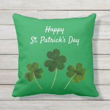 Lycklig St patrick's day Grönt Lucky Shamrocks