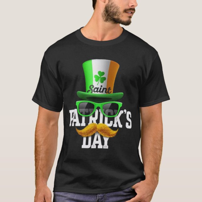 Lycklig St patrick's day Helgdag Roligt Party Must T Shirt (Framsida)