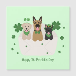 Lycklig St patricks day Hund Mail