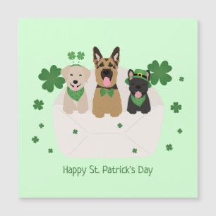 Lycklig St patricks day Hund Mail