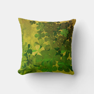 Lycklig St.Patrick's Day, iranska schamprockar Kudde