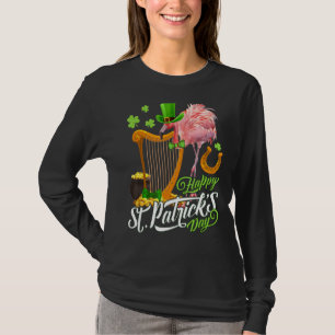 Lycklig St patrick's day Irish Flamingo Grönt Luck T Shirt