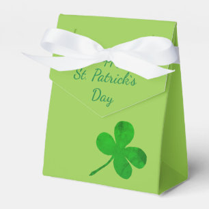 Lycklig St patricks day Irish Grönt Shamrock Presentaskar