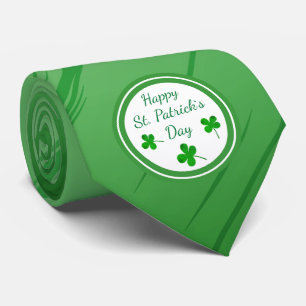 Lycklig St. Patrick's Day Irish Grönt Shamrock Slips