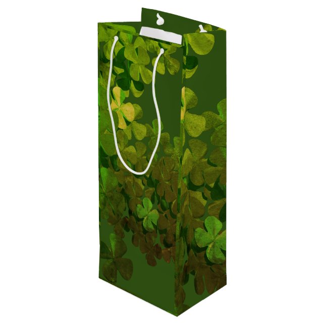 Lycklig St.Patrick's Day,irish shamrocks (Baksidan Vinklad)