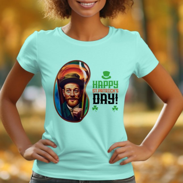 Lycklig St.Patrick's Day! - Irlands oberoende T Shirt (Skapare uppladdad)