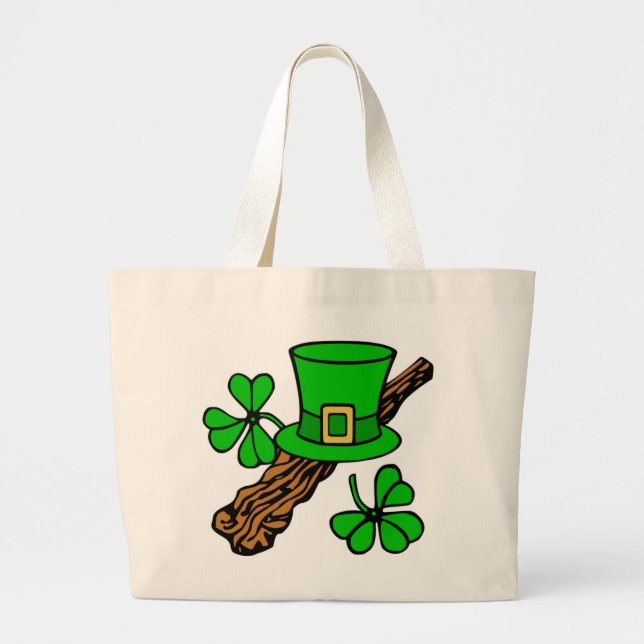 LYCKLIG ST.PATRICK'S DAY JUMBO TYGKASSE (Framsidan)