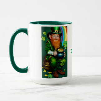 Lycklig St. Patrick's Day Kaffe koppar & Beer Stei