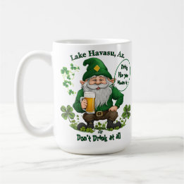 Lycklig St. Patrick's Day Kaffemugg