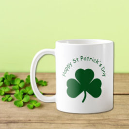 Lycklig St patrick's day Kaffemugg
