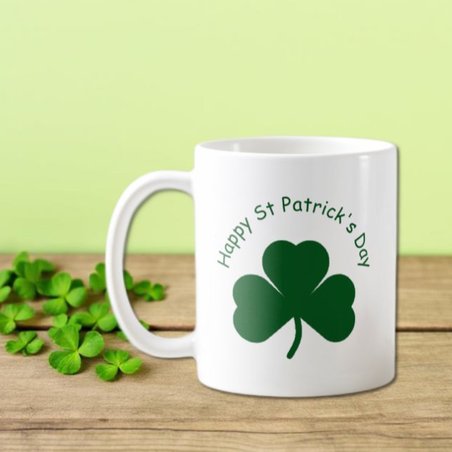 Lycklig St patrick's day Kaffemugg (Skapare uppladdad)