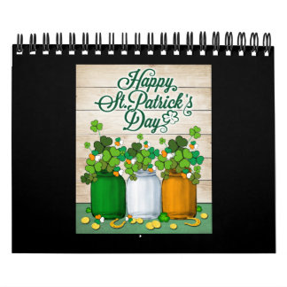 Lycklig St patrick's day Kalender